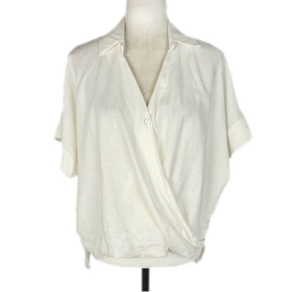 Free for Humanity Tops - Free for Humanity cream blouse